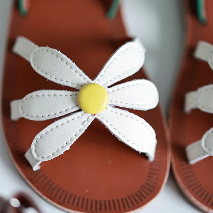 Daisy Leather Sandals