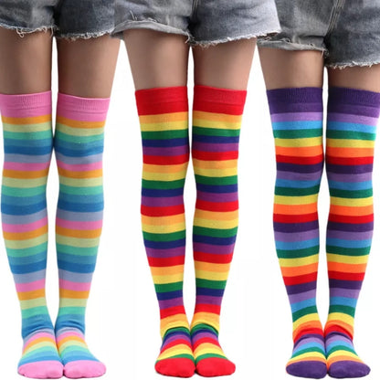 Rainbow socks - adult