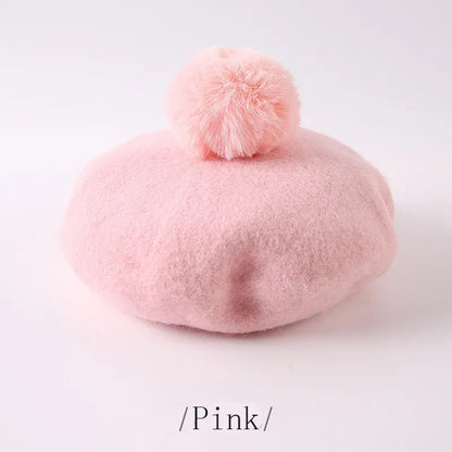 Pom painter beret child and adult match