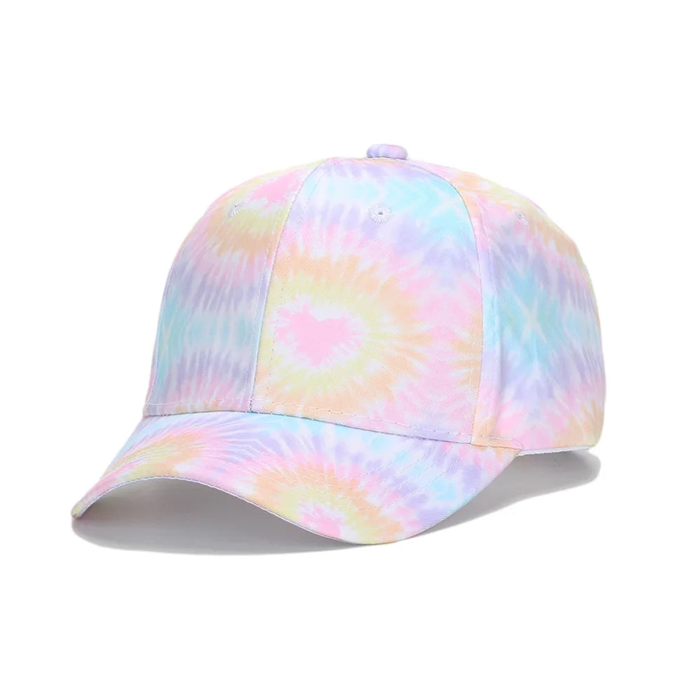 Lover tie dye ball cap Hat (kids)