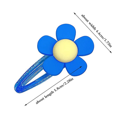 Flower hair clip