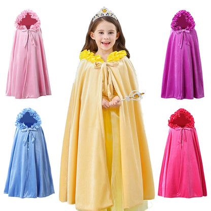 Princess hooded cape (solid)