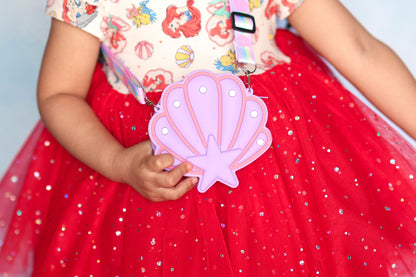Thingamabobs mermaid Seashell Bag