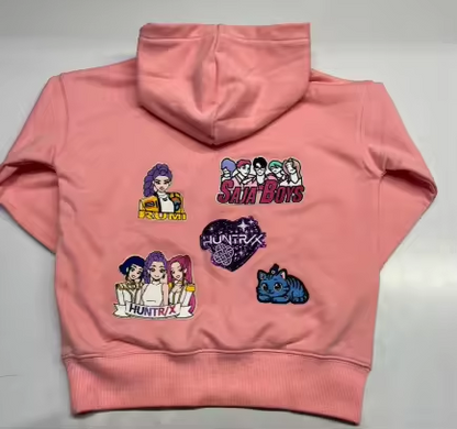 Kpop sweatshirt chenille patches RTS