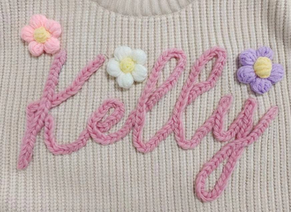 Personalized name sweater