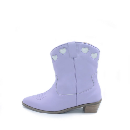 Amorita Heart Embroidered Western boots