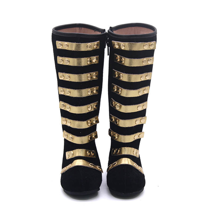 Toy soldier  /  pirate boot - interchangeable straps