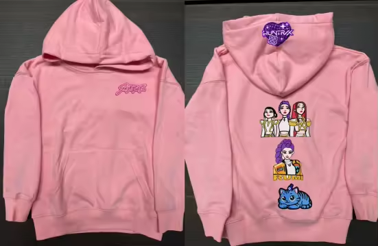 Personalized sweatshirt chenille patches