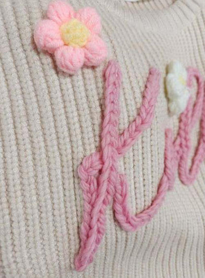 Personalized name sweater