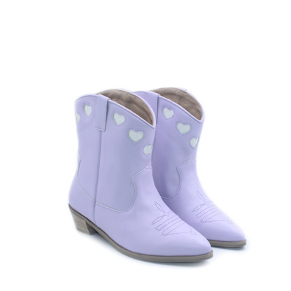 Amorita Heart Embroidered Western boots