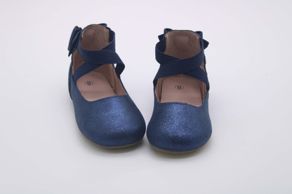 Abigale bow back ballet flats- Shimmer & Glitter