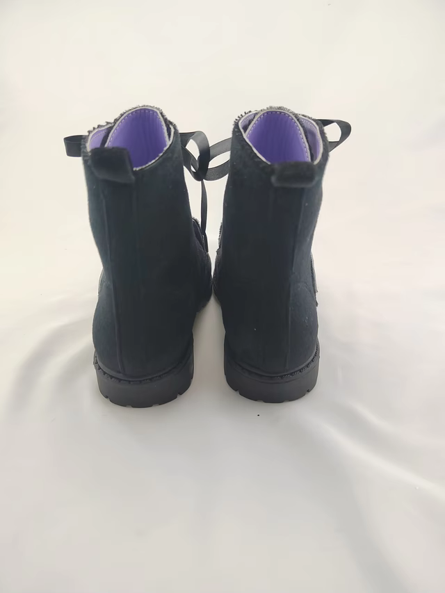 Batty suede combat boots