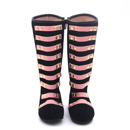 Toy soldier  /  pirate boot - interchangeable straps