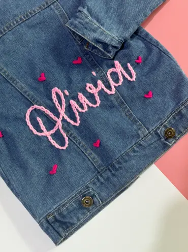 Personalized denim jacket