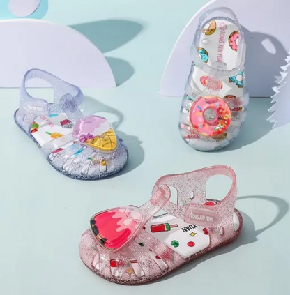 Summer Fruit Jelly sandals