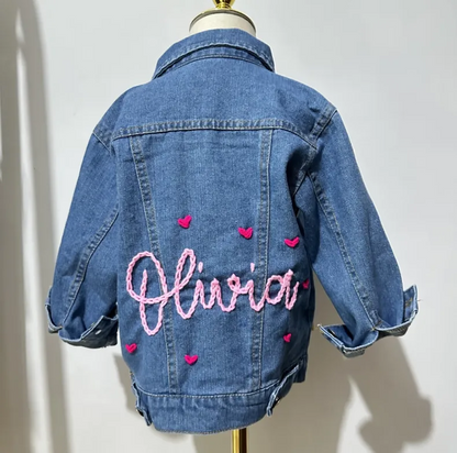 Personalized denim jacket