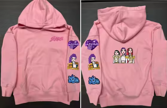 Personalized sweatshirt chenille patches