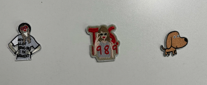 Chenille patches for personalized denim jacket