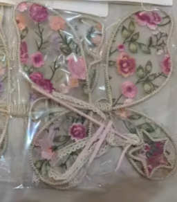 Embroidered Fairy Wings