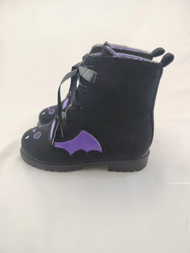Batty suede combat boots
