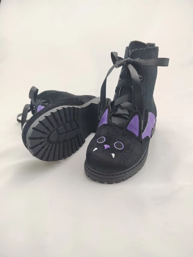 Batty suede combat boots