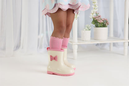 Put a Bow on it rainboots