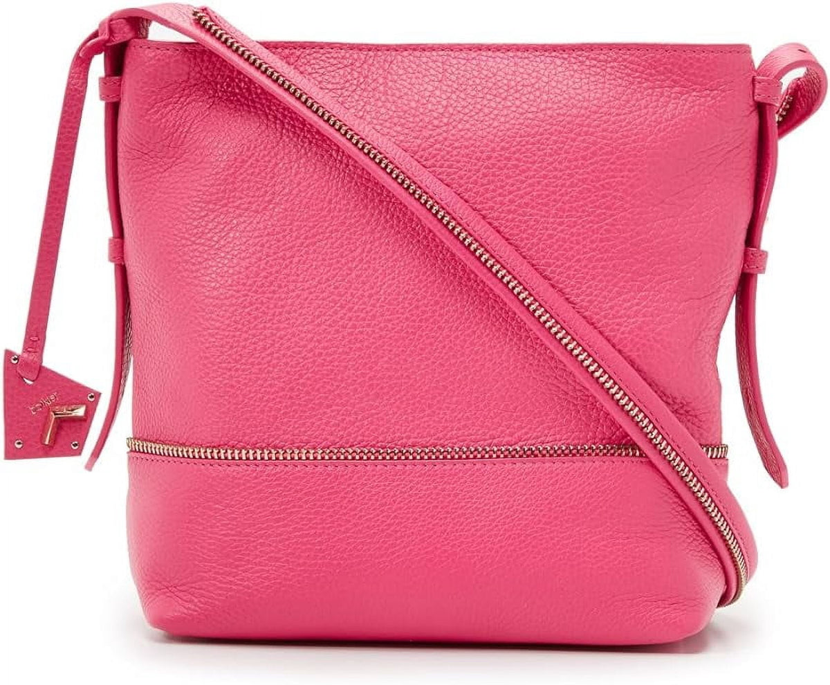 Botkier Soho Leather Crossbody Bag, Beet