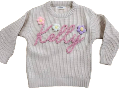 Personalized name sweater