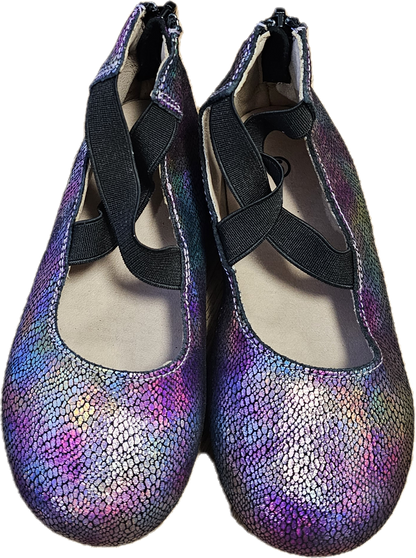 Greta Ballet Flat zippered back