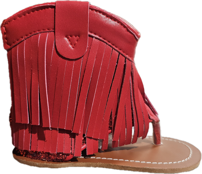 Annie Fringe sequin sandals