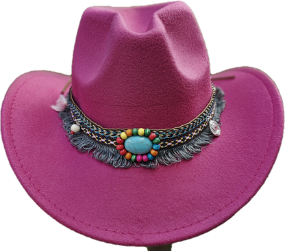 Loretta Cowgirl hat with band