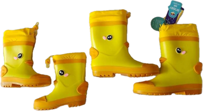 Rubber ducky rain boots