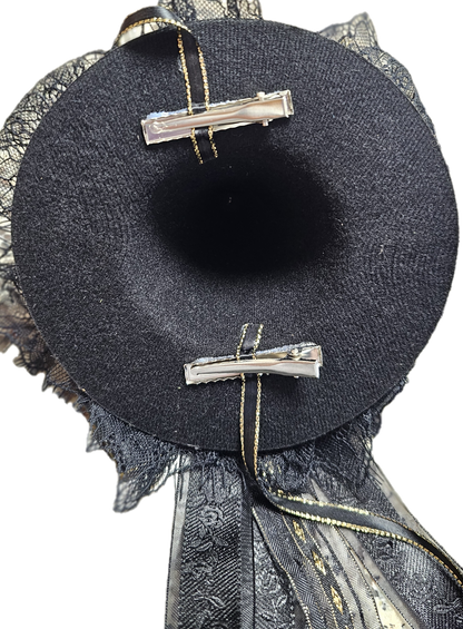 Sabrina witch hat hair clip