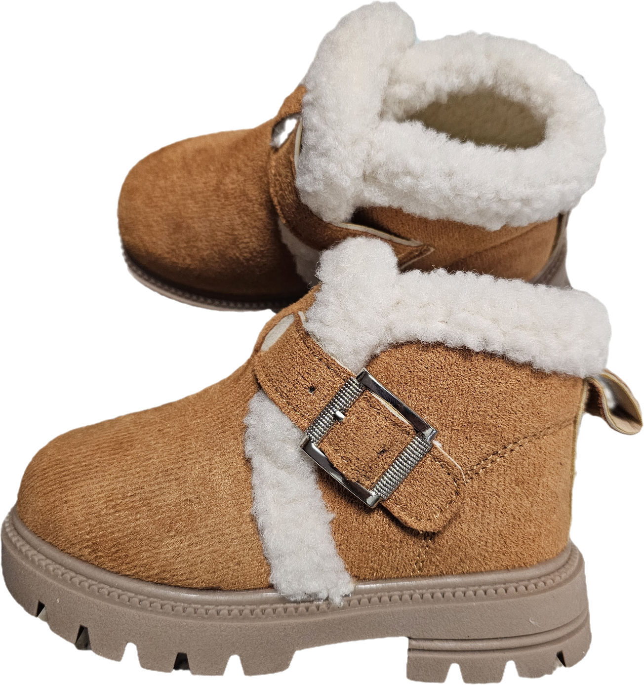 Sherpa Winter buckle boots