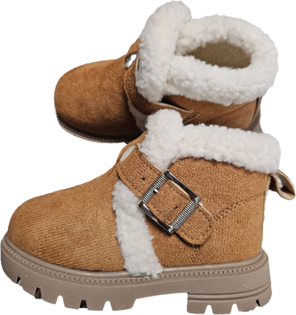 Sherpa Winter buckle boots