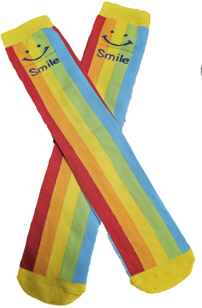 Rainbow vertical stripe