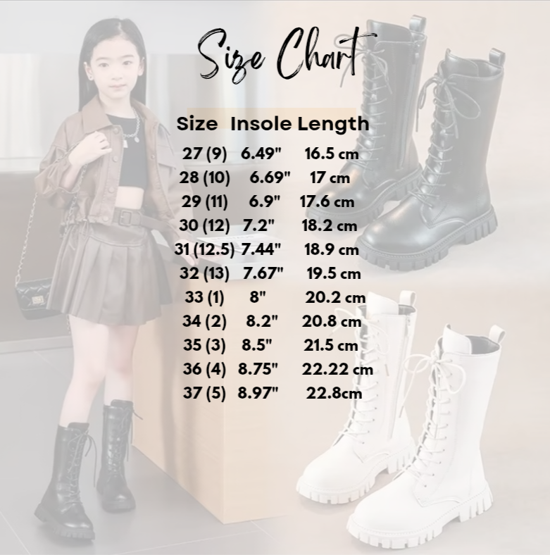 Kpop hunter tall combat boots