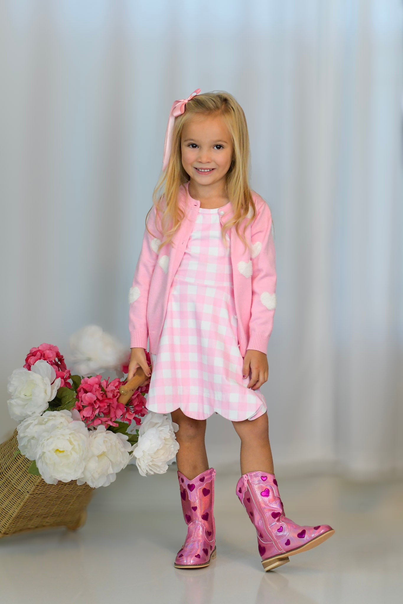 Love Story Embroidered heart cowboy boots pre-order