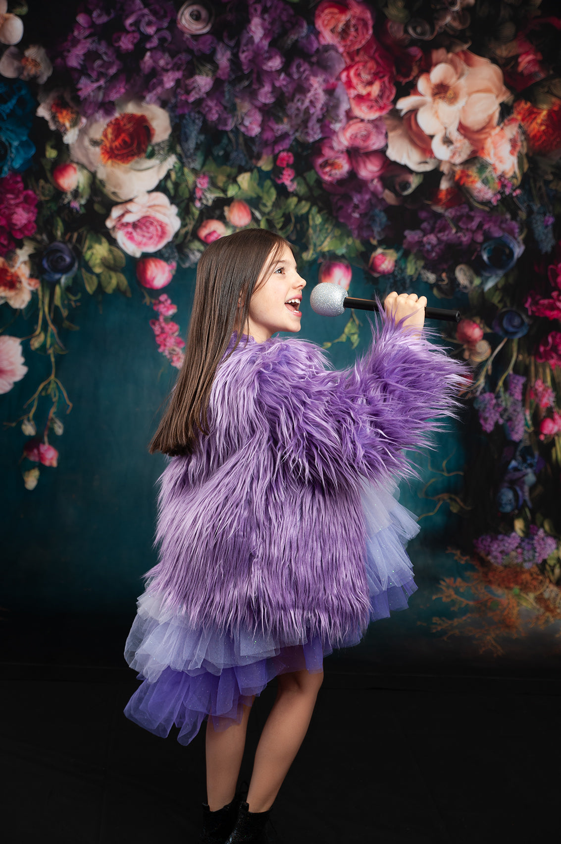 Lavender Haze fur coat (Pre-order)