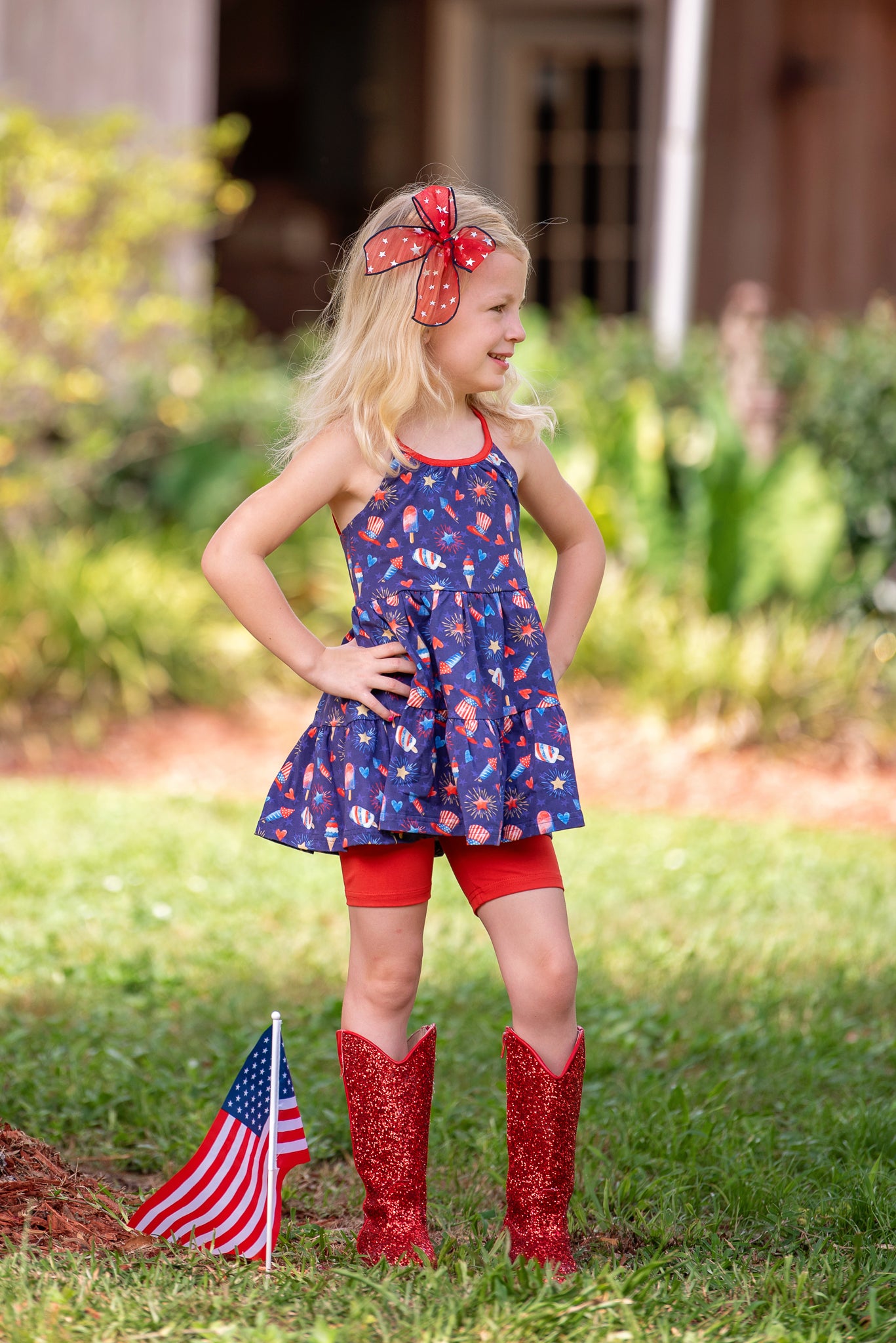 Taylor Glitter Cowgirl Boots