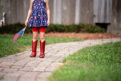 Taylor Glitter Cowgirl Boots
