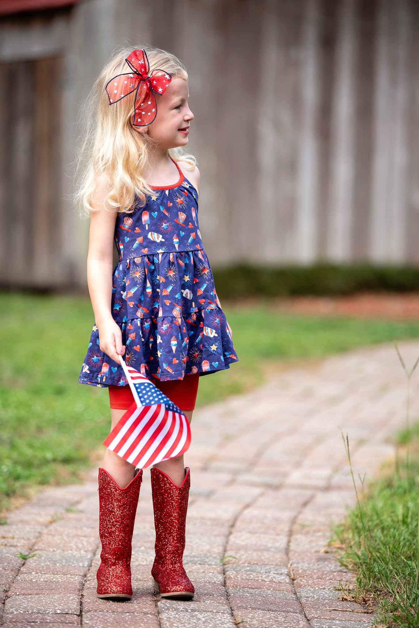 Taylor Glitter Cowgirl Boots