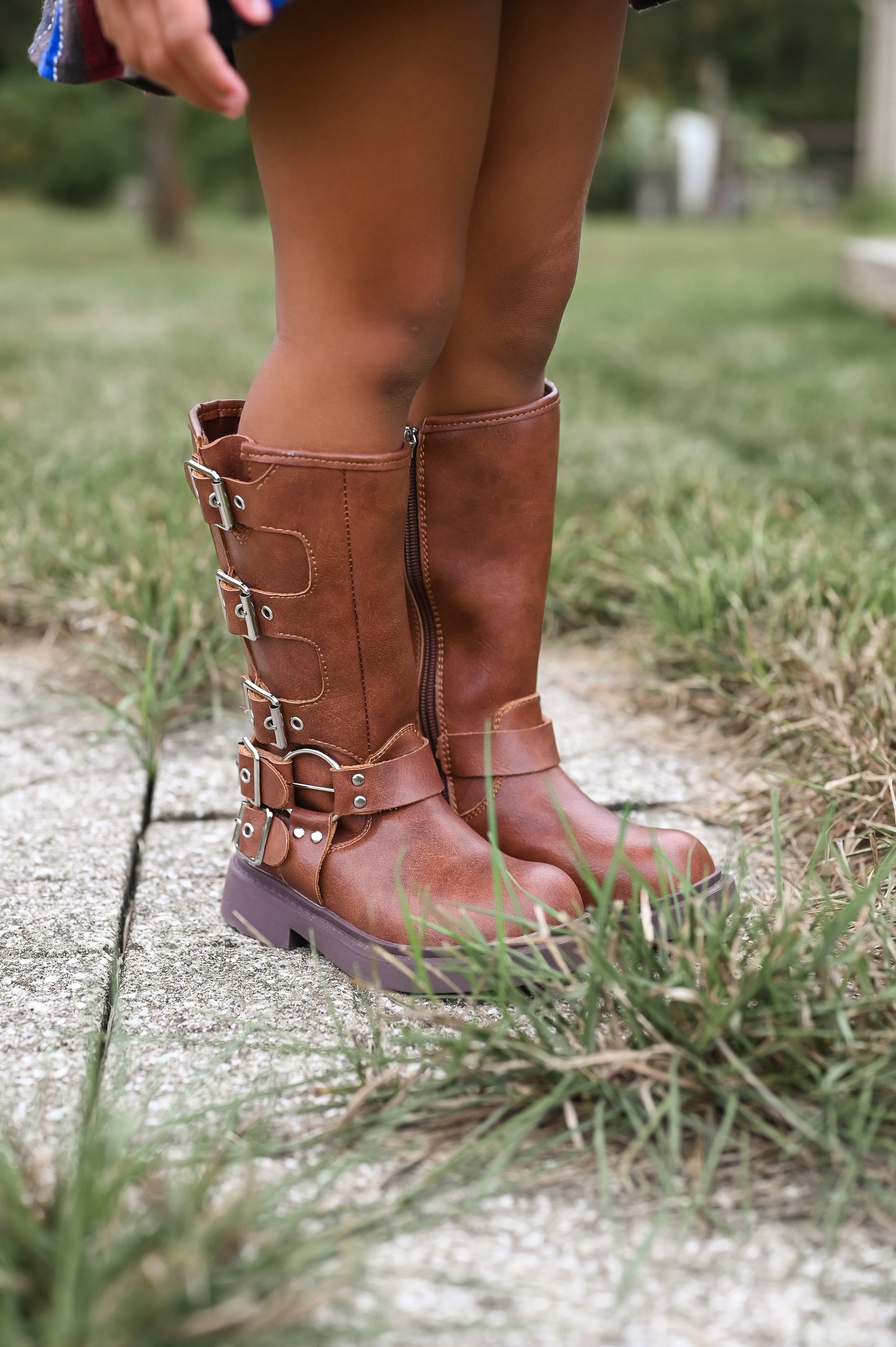 Moto Tall Buckle boots