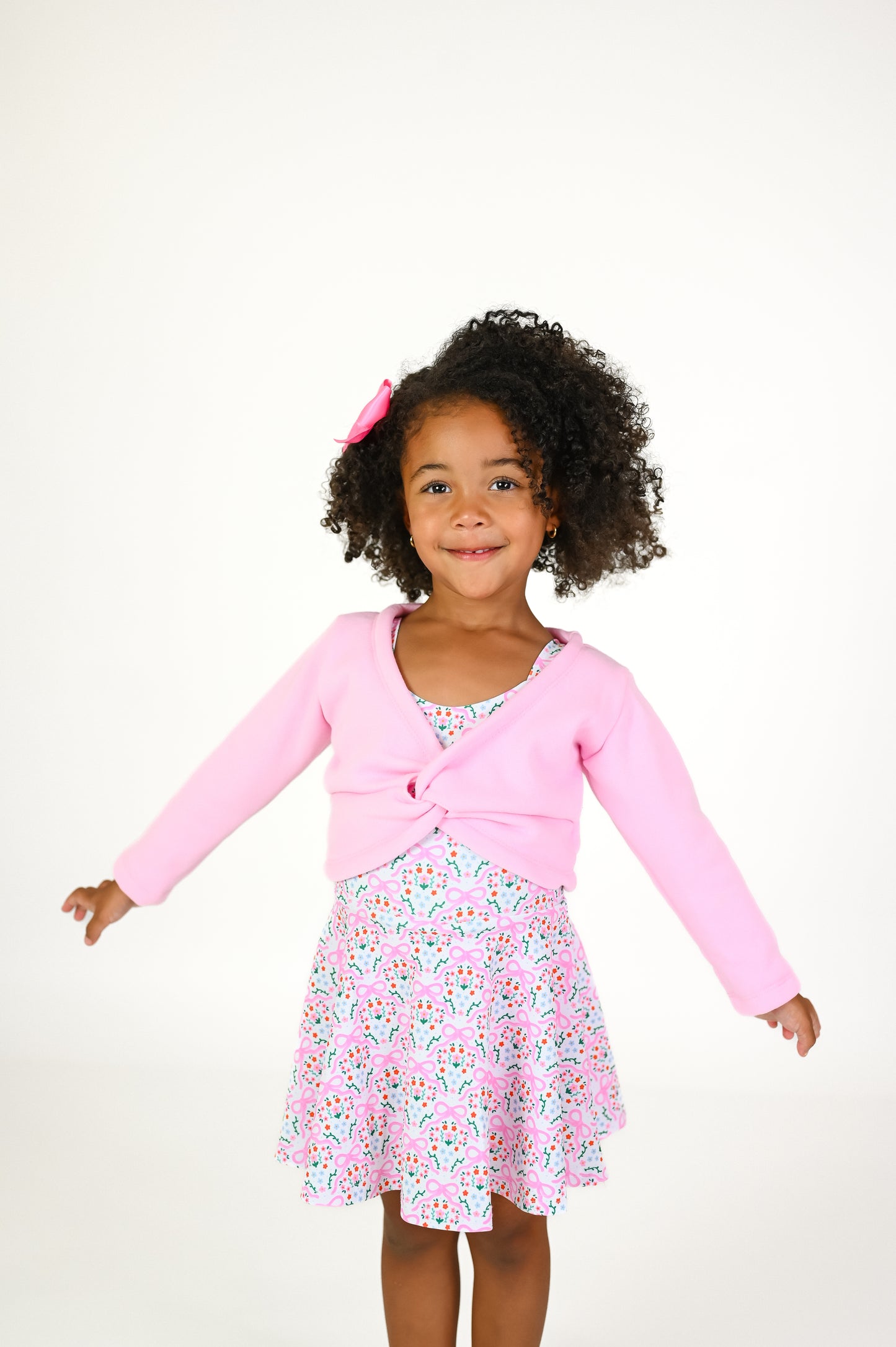 Ballet dance crop sweater (fleece lined)