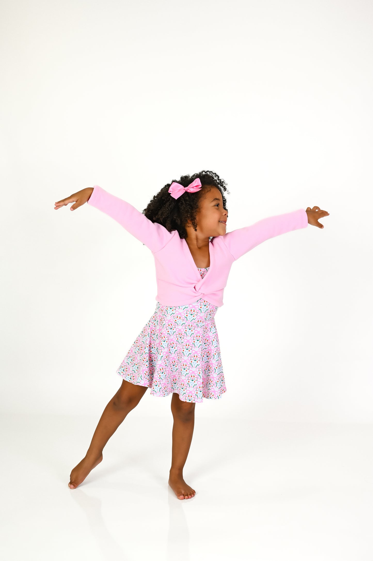 Ballet dance crop sweater (fleece lined)