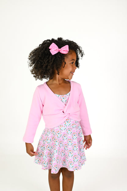Ballet dance crop sweater pullover (fleece lined)