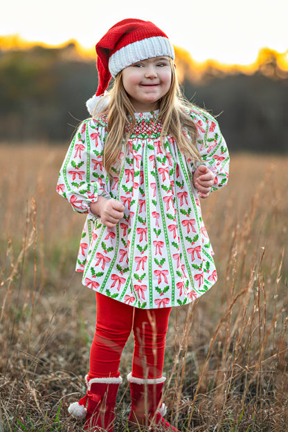 Knit Santa hat - family match