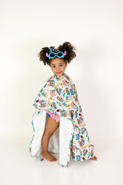 Hooded beach towels