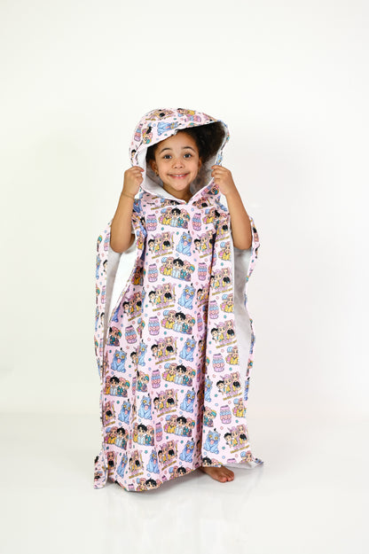 Hooded beach towels
