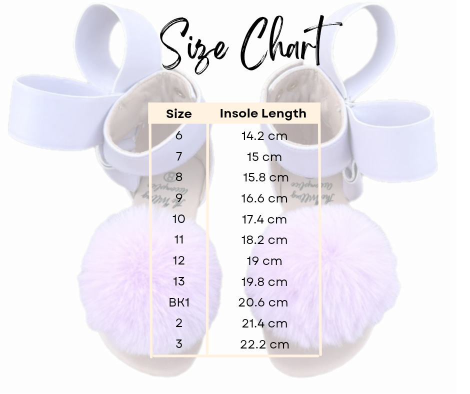 Natalie Bow Sandal Lavender pom pom